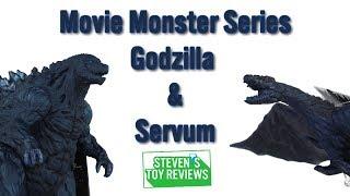 Bandai Movie Monster Series Godzilla 2017 and Servum Review