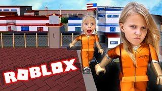 ПОБЕГ из ТЮРЬМЫ Роблокс с Николь крейзи геймер / Roblox Jailbreak