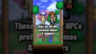 Terraria NPCs preferred biomes & neighbors