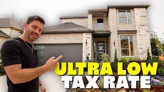 Massive DALLAS TEXAS New Construction Homes with the Lowest PROPERTY TAXES!