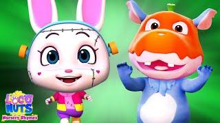 Hide and Run, Halloween Peek A Boo Song for Children by Loco Nuts Nursery Rhymes
