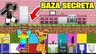 Am facut O BAZA SECRETA sub CASA ANEI cu @LucaLuk pe Minecraft