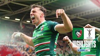 Highlights: Leicester Tigers v Harlequins | Gallagher Premiership 24/25, Round 15