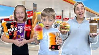 EATING ONLY GAS STATION FOOD FOR 24 HOURS!