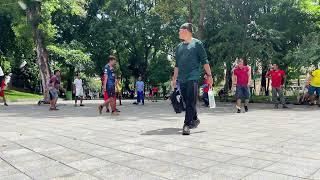 Many Shuttlecock Team Members Come and Play at Wat Phnom Daun Penh