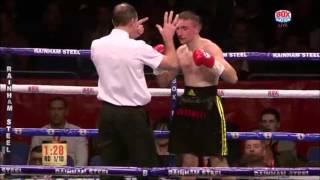 Bradley Skeete v Anzor Gamgebeli - round 1 knockout