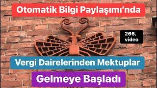 Vergi Dairelerinden Gurbetçilerin Evlerine Mektuplar Gelmeye Başladı | OTOMATİK BİLGİ PAYLAŞIMI