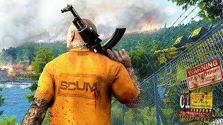 ПЕРВЫЙ ОБЗОР SCUM!!!!НОВЫЙ ВЫЖИВАСТЕР!!!!!!!