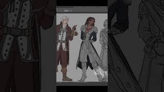 Rewriting Wrathion and Anduin as a queer artist #art #lgbt