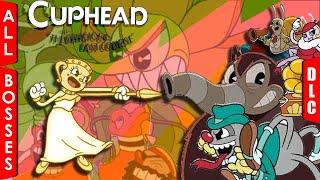 ALL THE BOSSES No Damage CUPHEAD DLC