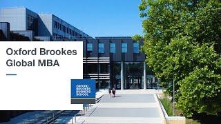 Brookes Global MBA | Oxford Brookes University