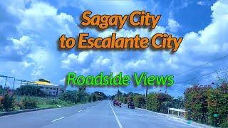 Sagay City to Escalante City Roadside Views | Negros Road Trips