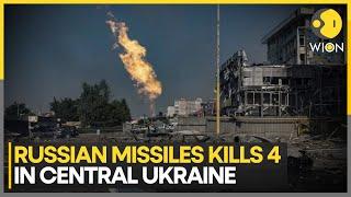 Russia-Ukraine War: Russian Missiles Kills 4 In Central Ukraine | World News