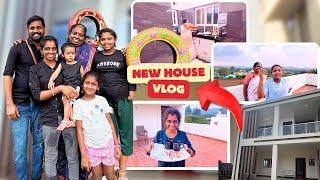 புது வீட்டுக்கு போயிட்டோம்⁉️1ST COOKING IN OUR NEW HOUSE ️1 DAY NEW HOUSE VLOG|​⁠