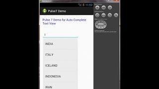 tutorial on UI Component AutocompleteTextView in android 2017 | (Part-9)