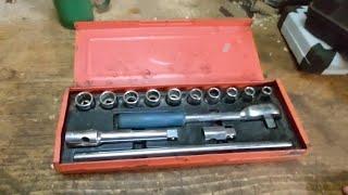 Vintage Britool 1/2 metric socket set, and other nonsense