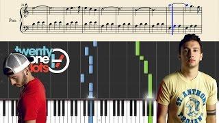 twenty one pilots: Implicit Demand For Proof - Piano Tutorial + Sheets