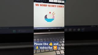 Amazing Symbol Secret Code In MsWord #shorts #ytshorts #shortsfeed #computer #youtubeshorts #short