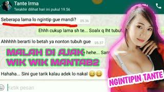 NGINTIP TANTE BERUJUNG WIK WIK NGEUE maniak sange 18+