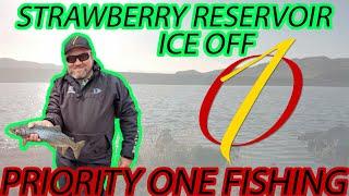 Strawberry Reservoir Ice Off