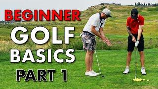 Golf Swing Basics - Golf Lesson For Beginners Part 1 (2022)