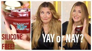 THE ONLY  SILICONE-FREE KERASTASE HAIR MASK FOR FRIZZY HAIR ?!! DOES KERASTASE AURA BOTANICA WORK?