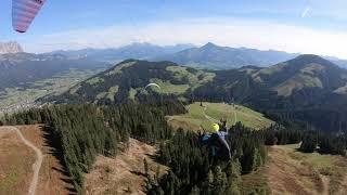 Paragliding follow cam Test