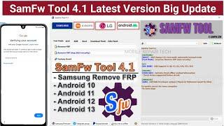 SamFw FRP Tool Download 2023 || 1 Click Samsung Frp Bypass Android 12 2023 | samsung frp tool 2023