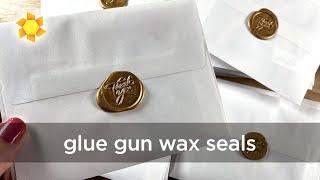 Glue Gun Wax Seals: pros and cons