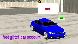 free glitch car account car parking multiplayer