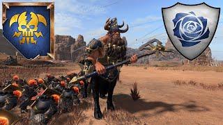 Битва Аргул Мигдал. Битва из сетевой PvP кампании: Total War Warhammer-3. Immortal Empires.