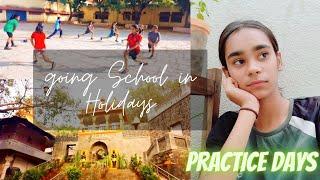 Going School in Holidays | summer vlog, practice days | Harshita Tiwari