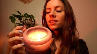 ASMR facial massage with reiki for sleep  making you feel relaxed and sleepyyyy
