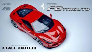 Ferrari F8 Tributo | Alpha Model | 1/24 | Full Build | Scale Model | ASMR