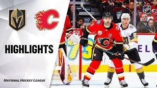 NHL Highlights | Golden Knights @ Flames 03/08/20