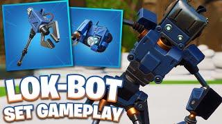 Fortnite - Lok-Bot UNRELEASED Set Gameplay!