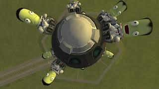 KSP but there's way too many Kerbals