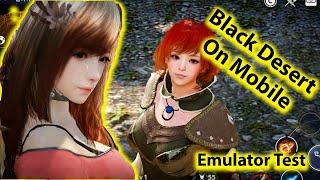 Black Desert Mobile that emulated to PC?