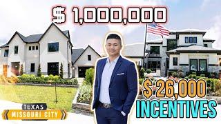 What A One Million Dollar Homes In Texas look like??!?! [Houston Home Tour]