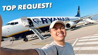 Landing Kasar!? RYANAIR LCC Terpopuler Eropa • Flight FR 846 Barcelona - Milan (Euro Trip Part 10)