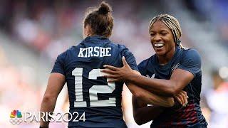 U.S. women's rugby begins medal quest with a commanding win over Japan | Paris Olympics | NBC Sports