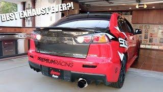 BEST EXHAUST EVER?! Evo X HKS Hi Power Install