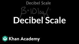 Decibel Scale | Mechanical waves and sound | Physics | Khan Academy