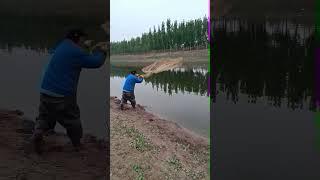 Most Satisfying Cast Net Fishing Video, Catching fish with fishing net 9