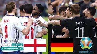 [PS4] PES 2021 UEFA Euro 2020 (England vs Germany Gameplay) [Round of 16]