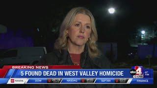 5 found dead in West Valley City Homicide, investigation ongoing