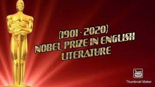 NOBEL PRIZE IN ENGLISH LITERATURE 1901 TO 2020