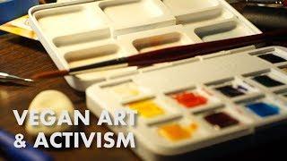 Vegan Art & Activism - Gary Yourofsky Portrait