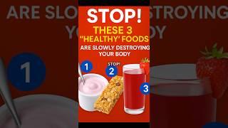 Worst healthy foods to avoid #learninglab #healthawareness #sugar #granolabar #facts #trend