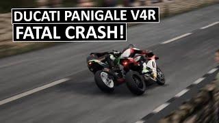 FATAL CRASH! Ducati Panigale V4R Overtaking Goes Wrong